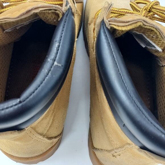 Kingshow Tan Construction Boots Size 9 - Picture 8 of 12